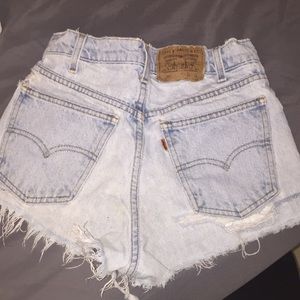 Levi’s jean shorts